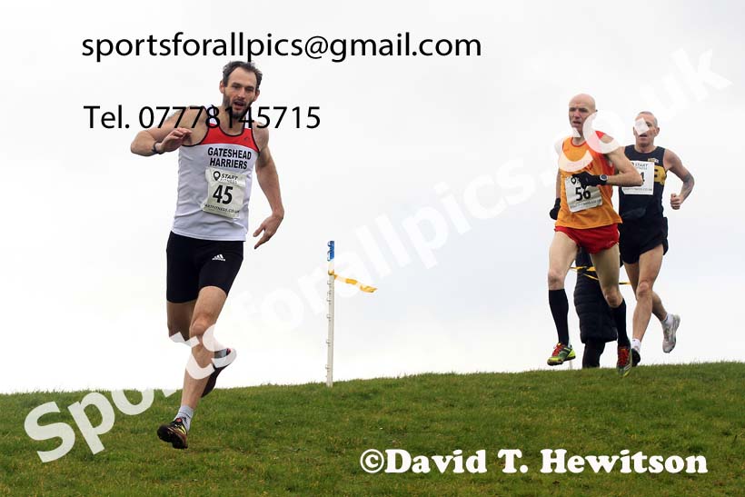 Mens 35 to 64 2023 NEMAA Cross Country, Croft Circuit, North Yorkshire. Photo: David T. Hewitson/Sports for All Pics